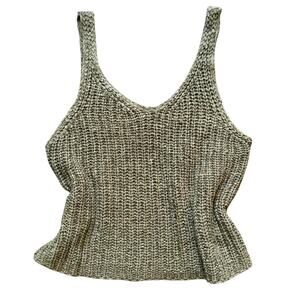 Moon & Madison Olive Khaki Crochet Tank Top – Women’s Small